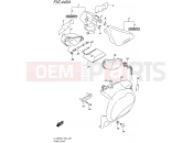 SUZUKI VL1500BT L6 (2016) Boulevard C90 (E19) 445A - FRAME COVER