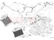 DUCATI Diavel COOLING CIRCUIT [MOD:DVL]
