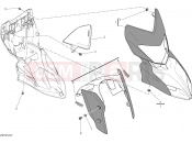 DUCATI Hypermotard COWLING [MOD:HYM;XST:AUS,EUR,FRA,JAP,TWN]