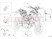 DUCATI Hypermotard SP WIRING HARNESS [MOD:HYM-SP;XST:AUS,EUR,FRA,JAP]