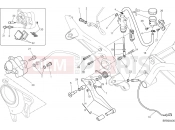 DUCATI Hypermotard SP REAR BRAKE SYSTEM [MOD:HYM-SP;XST:AUS,EUR,FRA,JAP]