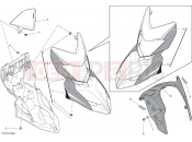 DUCATI Hypermotard SP COWLING [MOD:HYM-SP;XST:AUS,EUR,FRA,JAP]