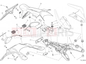 DUCATI Monster 821 PLATE HOLDER [MOD:M 821;XST:AUS]
