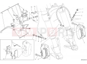 DUCATI Monster 821 Stripe FRONT BRAKE SYSTEM [MOD:M821 STR]