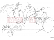 DUCATI Monster 1200 S HEADLIGHT [MOD:M 1200S;XST:AUS,CHN,EUR,FRA,JAP,TWN]