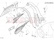 DUCATI Monster 1200 S PLATE HOLDER [MOD:M 1200S;XST:CHN]