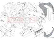 DUCATI Monster 1200 S Stripe HALF FAIRING [MOD:M1200STR]