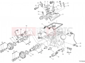 DUCATI Multistrada 1200 VERTICAL CYLINDER HEAD - TIMING [MOD:MS1200;XST:AUS,EUR,FRA,JAP]