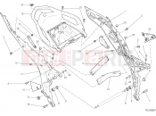 DUCATI Multistrada 1200 REAR FRAME COMP. [MOD:MS1200;XST:AUS,EUR,FRA,JAP]
