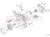 DUCATI Multistrada 1200 S GENERATOR COVER [MOD:MS1200S;XST:AUS,EUR,FRA,JAP]