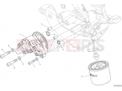 DUCATI Multistrada 1200 S D Air OIL PUMP - FILTER [MOD:MS1200SA]