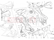 DUCATI Streetfighter 848 TAILLIGHT [MOD:F848;XST:EUR,FRA,JAP]