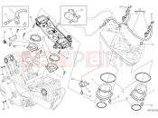DUCATI Streetfighter 848 THROTTLE BODY [MOD:F848;XST:AUS,EUR,FRA,JAP]