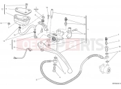 DUCATI Streetfighter 848 CLUTCH MASTER CYLINDER [MOD:F848]
