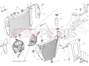 DUCATI Streetfighter 848 WATER COOLER [MOD:F848]