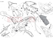 DUCATI 2015 Superbike 1299 Panigale	 NUMBER PLATE HOLDER - TAIL LIGHT [MOD:1299;XST:EUR,FRA,JAP,TWN]