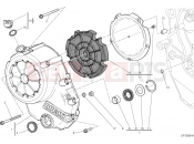 DUCATI 2016 Diavel CLUTCH COVER [MOD:DVL]