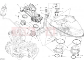 DUCATI 2016 Diavel THROTTLE BODY [MOD:DVL;XST:TWN]
