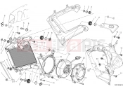 DUCATI 2016 Diavel RADIATOR, WATER,RH [MOD:DVL]