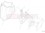 DUCATI 2016 Diavel WINDSHIELD [MOD:DVL]