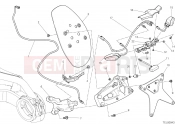 DUCATI XDiavel S PLATE HOLDER [MOD:XDIAVELS;XST:AUS,EUR,FRA,JAP]