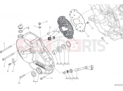 DUCATI Hyperstrada 939 CLUTCH COVER [MOD:HY939STR]