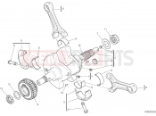 DUCATI Hyperstrada 939 CONNECTING RODS [MOD:HY939STR]