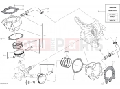 DUCATI Hyperstrada 939 CYLINDERS - PISTONS [MOD:HY939STR]
