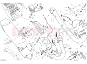DUCATI Hyperstrada 939 EXHAUST SYSTEM [MOD:HY939STR]