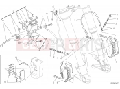 DUCATI Hyperstrada 939 FRONT BRAKE SYSTEM [MOD:HY939STR]