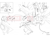 DUCATI Hyperstrada 939 REAR BRAKE SYSTEM [MOD:HY939STR]