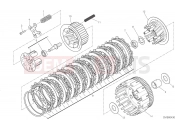 DUCATI Monster 821 Dark CLUTCH [MOD:M821DARK]