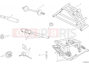 DUCATI Monster 821 Dark WORKSHOP SERVICE TOOLS, FRAME [MOD:M821DARK]