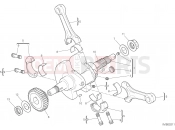 DUCATI Monster 821 Stripe CONNECTING RODS [MOD:M821 STR]