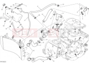 DUCATI Monster 1200 R COOLING SYSTEM [MOD:M 1200R]