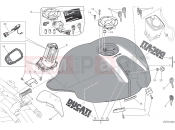 DUCATI Monster 1200 R FUEL TANK [MOD:M 1200R]