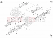 DUCATI Monster 400 Dark CAMSHAFT » VALVE DRIVE