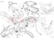 DUCATI 2016 Superbike 959 Panigale NUMBER PLATE HOLDER - TAIL LIGHT [MOD:959,959 AWS;XST:EUR,FRA,JAP,TWN]