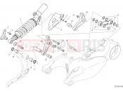 DUCATI Superbike 1299 Panigale SOSPENSIONE POSTERIORE [MOD:1299;XST:AUS,EUR,FRA,JAP,TWN]