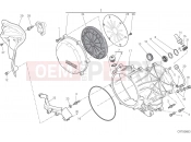 DUCATI 2016 Superbike Panigale R CLUTCH - SIDE CRANKCASE COVER [XST:CAL,CDN]