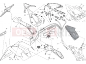 DUCATI 2016 Superbike Panigale R NUMBER PLATE HOLDER - TAIL LIGHT - (AUS)