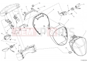 DUCATI XDiavel S HEADLIGHT [MOD:XDIAVELS;XST:AUS,EUR,FRA,JAP]