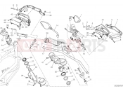 DUCATI Hypermotard 939 HANDLEBAR AND CONTROLS [MOD:HYM 939;XST:AUS,EUR,JAP,TWN]