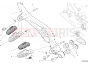 DUCATI Hypermotard 939 FOOTRESTS, RIGHT [MOD:HYM 939]