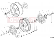 DUCATI Hypermotard 939 SP RUOTA ANTERIORE E POSTERIORE [MOD:HYM939SP]