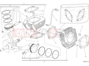 DUCATI 2017 Monster 797 CYLINDERS - PISTONS [MOD:M 797]