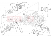 DUCATI 2017 Monster 797 VERTICAL CYLINDER HEAD - TIMING [MOD:M 797]