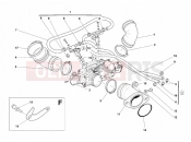 DUCATI Monster 400 Dark THROTTLE BODY » INTAKE, CARBURETTOR