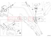 DUCATI 2017 Monster 797 REAR BRAKE SYSTEM [MOD:M 797]