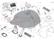 DUCATI Monster 1200 FUEL TANK [MOD:M 1200]